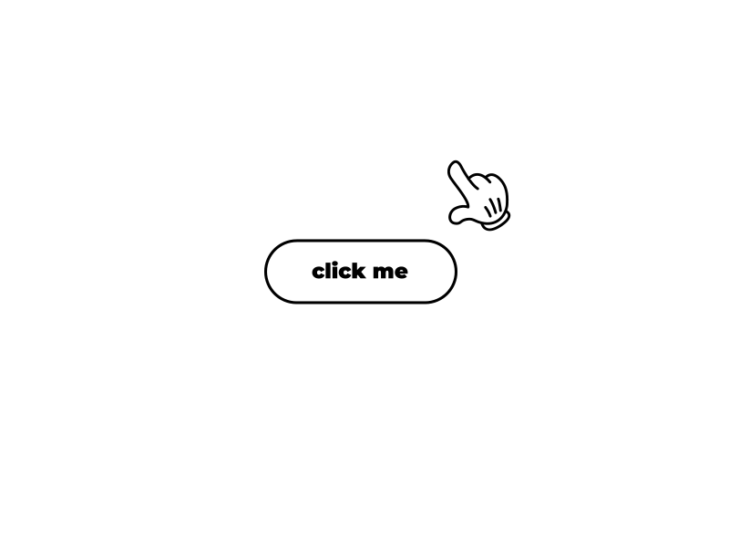 Click me animation - monetize your links